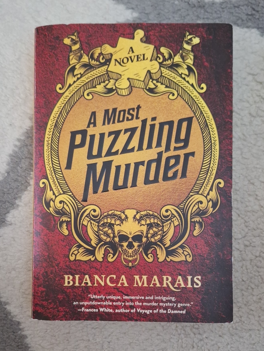 A Most Puzzle Murder Novel By Bianca Marais